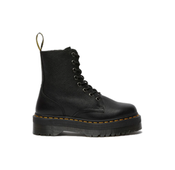 DR MARTENS 26378001 JADON III PARCHMENT BLACK PISA LEATHER PLATFORM